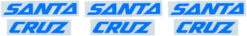 Santa Cruz Aufkleber Unterrohr -Bike-Components 293823