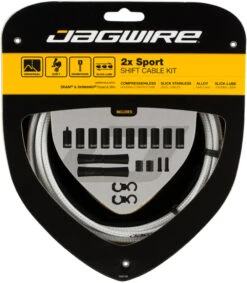 JAGWIRE 2X Sport Schaltzugset 22 JAGWIRE 2X Sport Schaltzugset -Bike-Components 319253