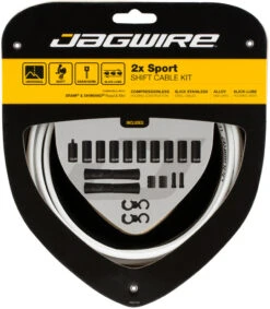 JAGWIRE 2X Sport Schaltzugset 26 JAGWIRE 2X Sport Schaltzugset -Bike-Components 319257