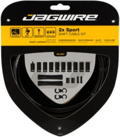 JAGWIRE 2X Sport Schaltzugset 28 JAGWIRE 2X Sport Schaltzugset -Bike-Components 319259