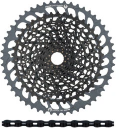 SRAM GX Eagle XG-1275 Kassette + Eagle Kette 12-fach Verschleißset -Bike-Components 338262