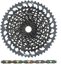 SRAM GX Eagle XG-1275 Kassette + Eagle Kette 12-fach Verschleißset -Bike-Components 338264