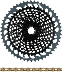 SRAM X01 Eagle XG-1295 Kassette + Eagle Kette 12-fach Verschleißset -Bike-Components 347894