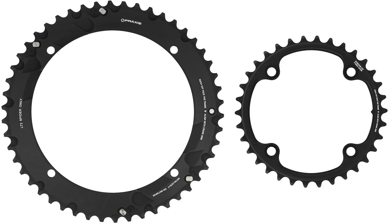 Praxis Works X-Rings Road Kettenblatt-Set, 4-Arm, 160/104 Mm Lochkreis 5 Praxis Works X-Rings Road Kettenblatt-Set, 4-Arm, 160/104 Mm Lochkreis – Bild 4