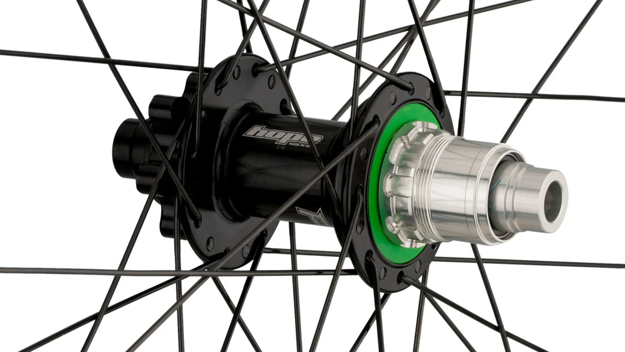 HOPE Pro 4 + Fortus 23 Disc 6-Loch 29" Boost Laufradsatz 7 HOPE Pro 4 + Fortus 23 Disc 6-Loch 29" Boost Laufradsatz – Bild 5