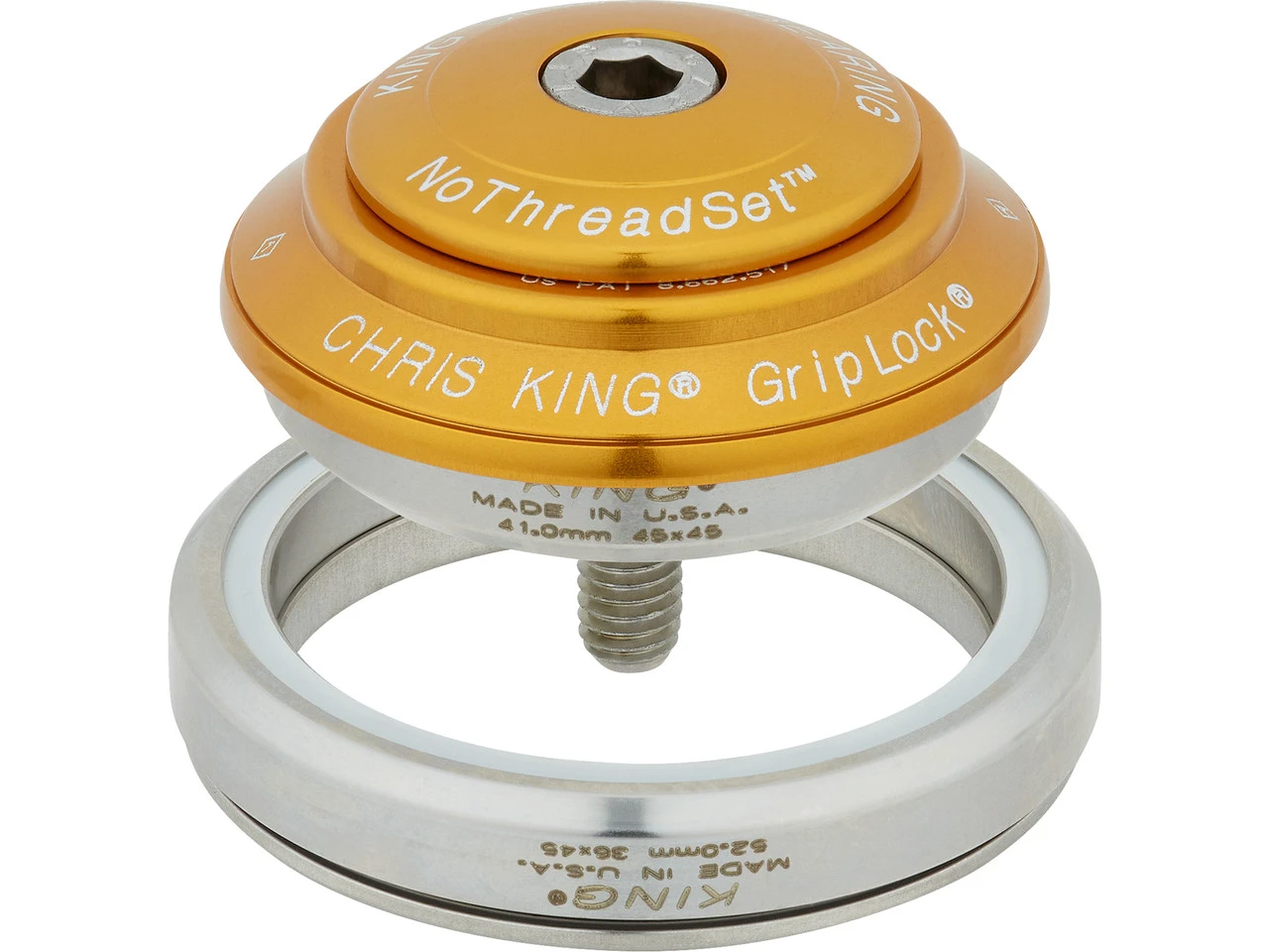 Chris-king DropSet 3 IS41/28,6 - IS52/40 GripLock Steuersatz 8 Chris-king DropSet 3 IS41/28,6 - IS52/40 GripLock Steuersatz – Bild 6