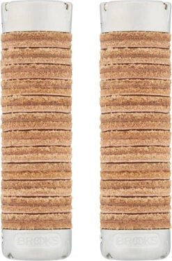 BROOKS Plump Leather Grips Lenkergriffe -Bike-Components 449747