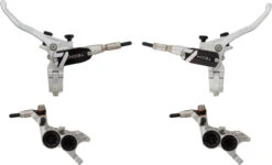 HOPE Tech 4 V4 V+h Set Scheibenbremse Mit Kunststoffleitung -Bike-Components 456869