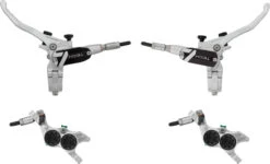 HOPE Tech 4 E4 V+h Set Scheibenbremse Mit Kunststoffleitung -Bike-Components 481827